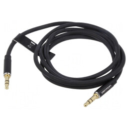 Cablu Audio Jack 3,5mm 3pin Aurit 1m | Electronic-mag.ro | Componente Electronice