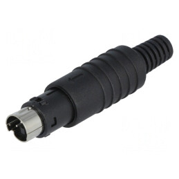 Mufă DIN Mini Tată 3 Pin Lipire Cabluri | Electronic-mag.ro | Componente Electronice