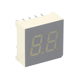 Afișaj LED 7 Segmente 7.6mm 2 Digiti Roșu | Electronic-mag.ro | Componente Electronice