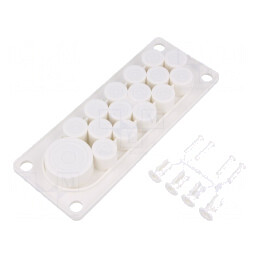 Garnitură elastomer TPE cu orificii multiple | Electronic-mag.ro | Componente Electronice