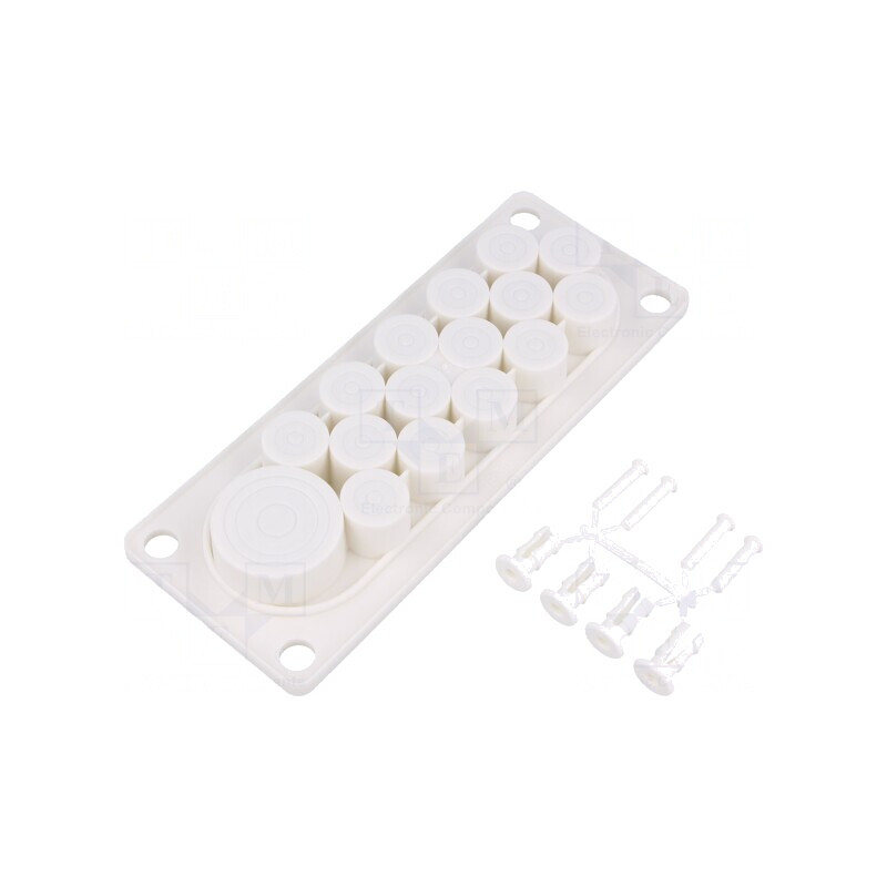 Garnitură elastomer TPE cu orificii multiple | Electronic-mag.ro | Componente Electronice