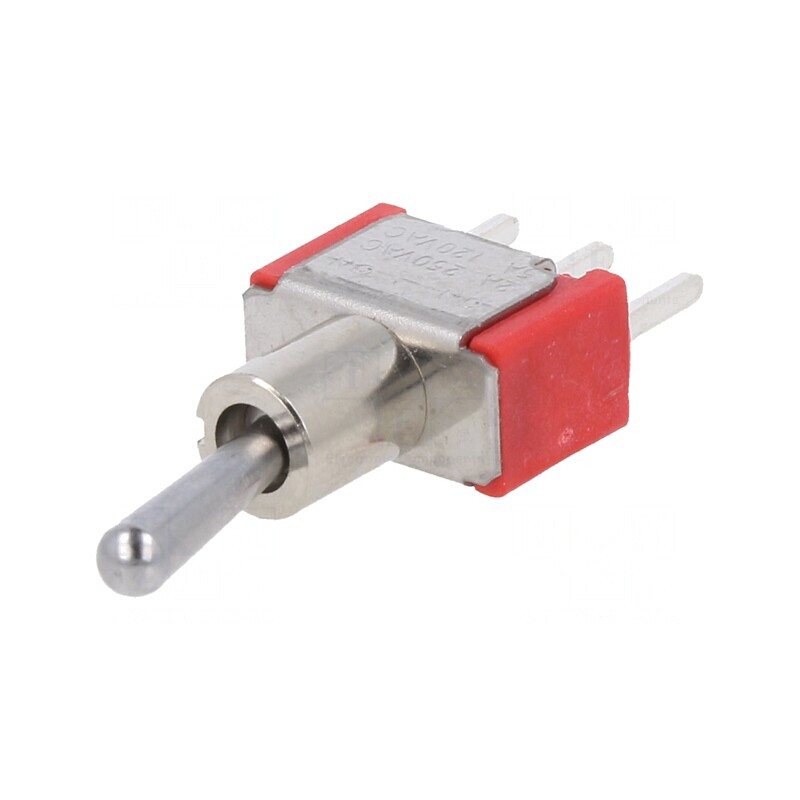 Comutator Basculant SPDT ON-ON 2A/250VAC 5A/28VDC | Electronic-mag.ro | Componente Electronice Comutator Basculant SPDT ON-ON 2A/250VAC 5A/28VDC | Electronic-mag.ro | Componente Electronice