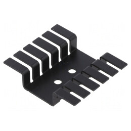 Heatsink TO220 Negru 9.52mm x 44.45mm x 37.34mm | Electronic-mag.ro | Componente Electronice