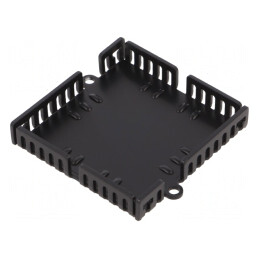 Radiator Extrudat TO220 58x52x1.5mm Negru | Electronic-mag.ro | Componente Electronice