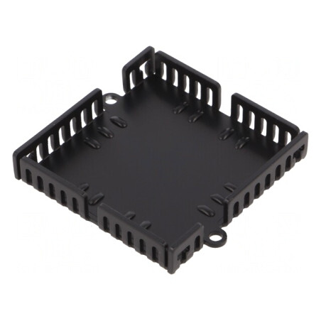 Radiator Extrudat TO220 58x52x1.5mm Negru | Electronic-mag.ro | Componente Electronice