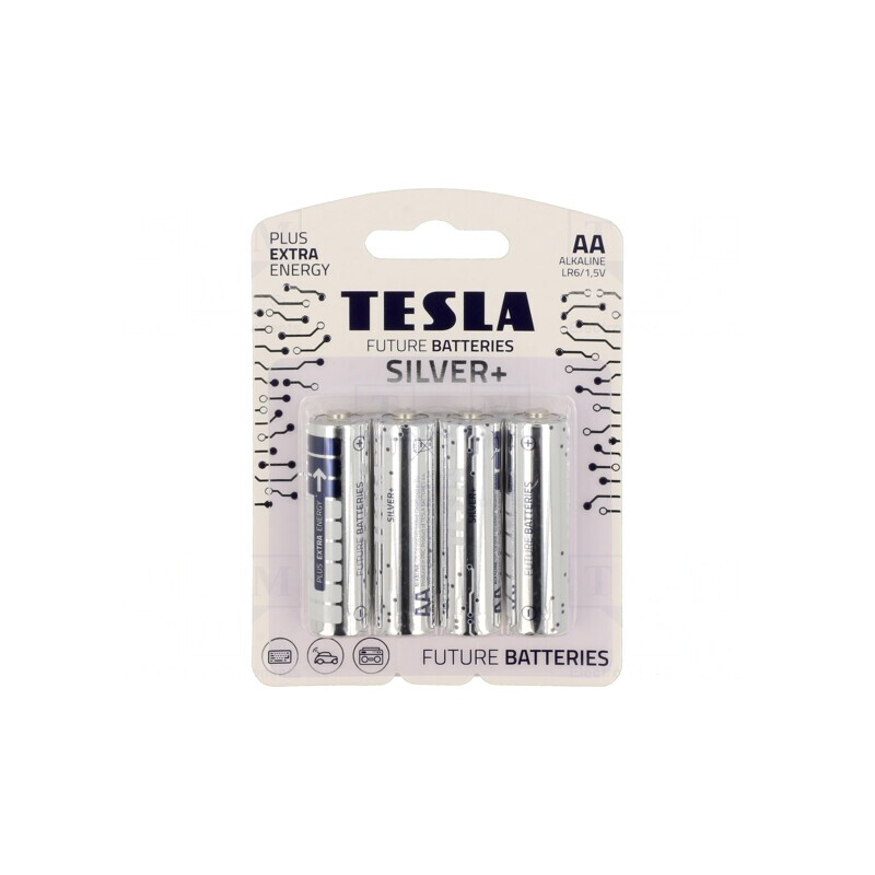 Baterie alcaline AA 1,5V 4 buc. | Electronic-mag.ro | Componente Electronice