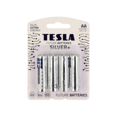 Baterie alcaline AA 1,5V 4 buc. | Electronic-mag.ro | Componente Electronice