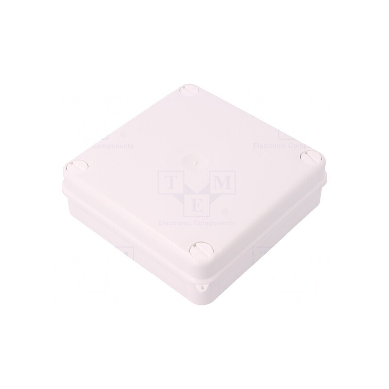 Cutie de Conexiuni IP55 Albă 135x135x58mm | Electronic-mag.ro | Componente Electronice