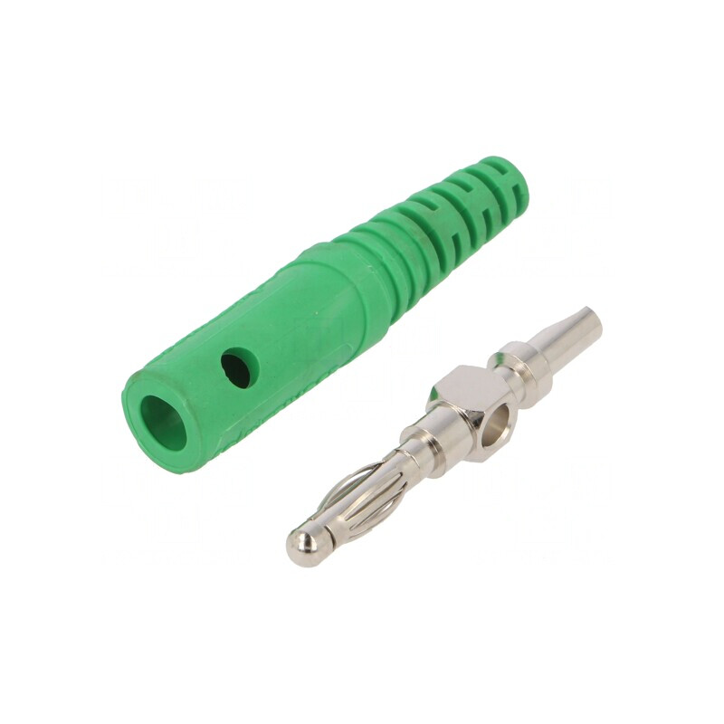 Mufă Banană Verde 4mm 10A 33VAC 70VDC | Electronic-mag.ro | Componente Electronice Mufă Banană Verde 4mm 10A 33VAC 70VDC | Electronic-mag.ro | Componente Electronice