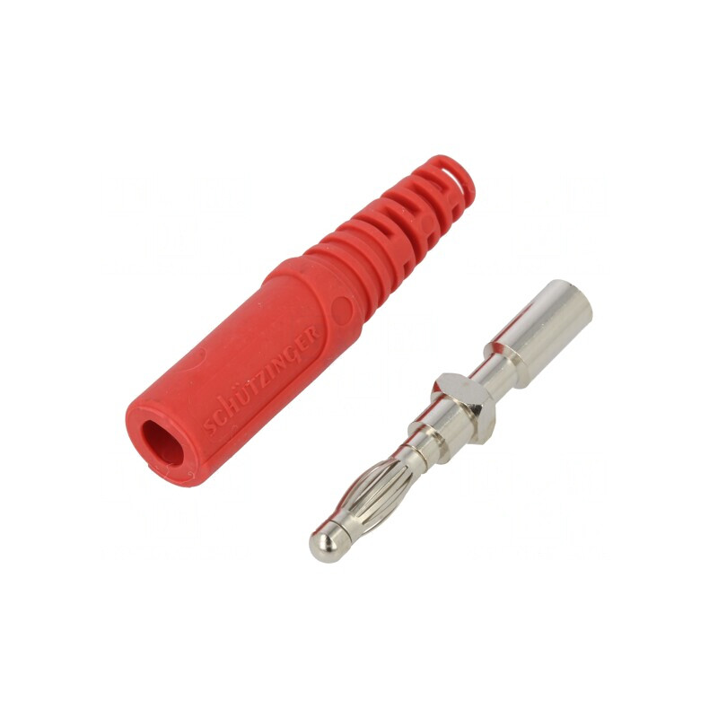 Mufă banană 4mm 32A roșie neizolată | Electronic-mag.ro | Componente Electronice Mufă banană 4mm 32A roșie neizolată | Electronic-mag.ro | Componente Electronice
