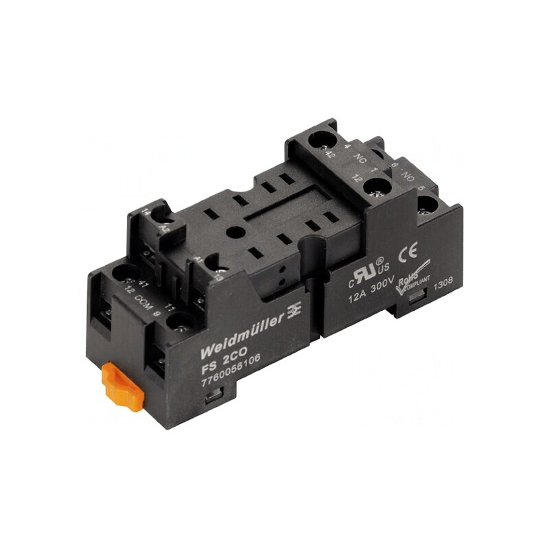Stativ pentru șină DIN 30mm x 25mm 300VAC 8-12A | Electronic-mag.ro | Componente Electronice