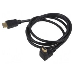 Cablu HDMI 2.0 HDCP 2.2 90° PVC 1,5m