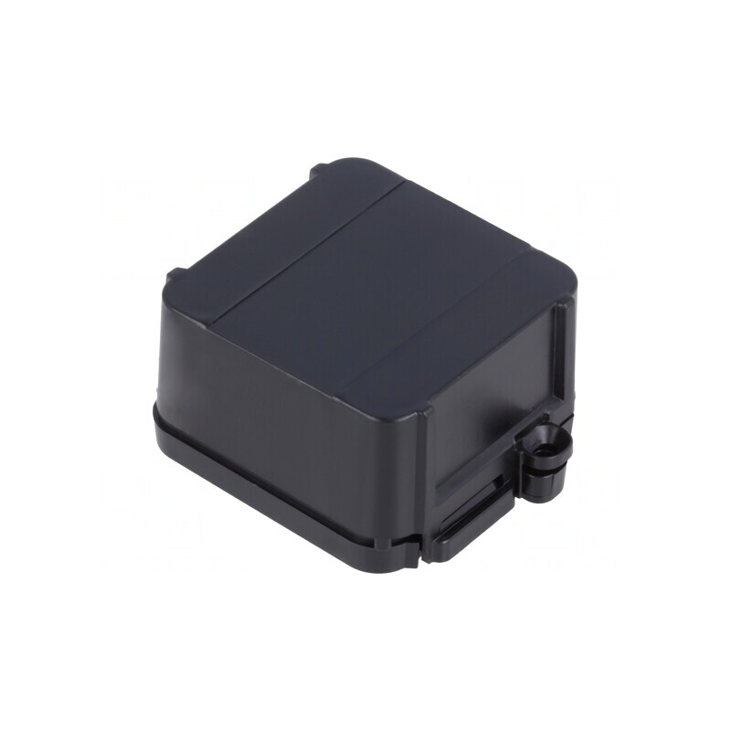 Cutie de Conexiuni Neagră 44,5mm x 57mm x 25mm | Electronic-mag.ro | Componente Electronice