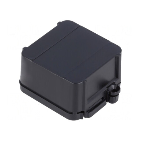 Cutie de Conexiuni Neagră 44,5mm x 57mm x 25mm | Electronic-mag.ro | Componente Electronice