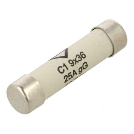 Siguranță GG 25A 400VAC Industrială Cilindrică | Electronic-mag.ro | Componente Electronice