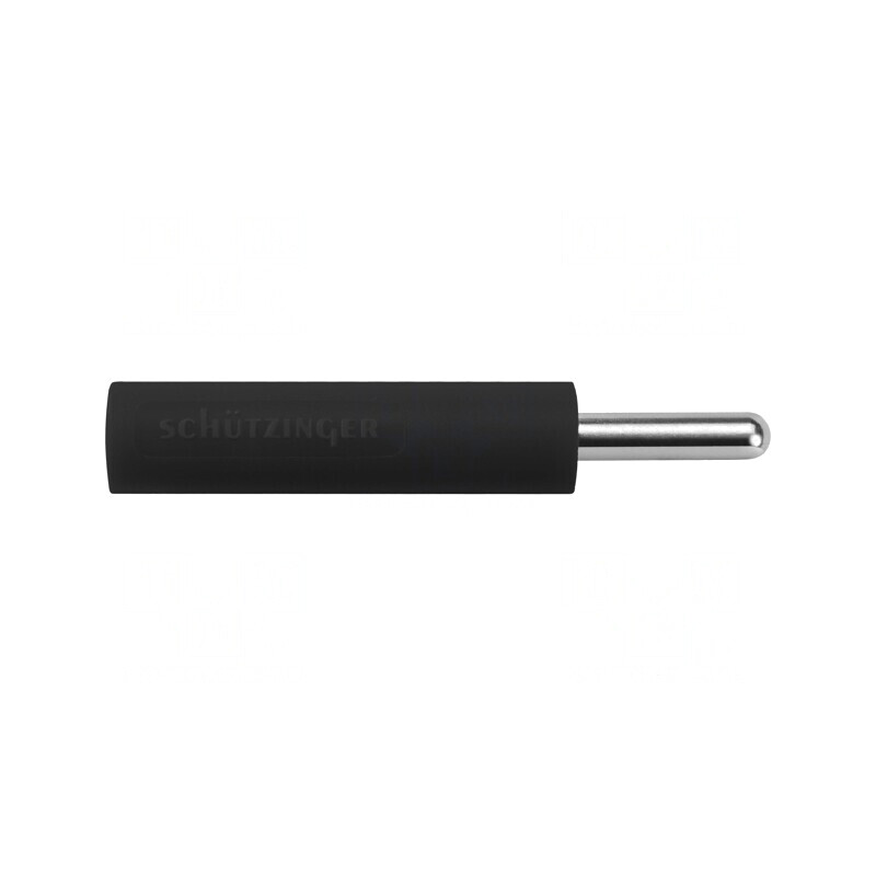 Soclu Banană 4mm 20A Negru Nichelat | Electronic-mag.ro | Componente Electronice