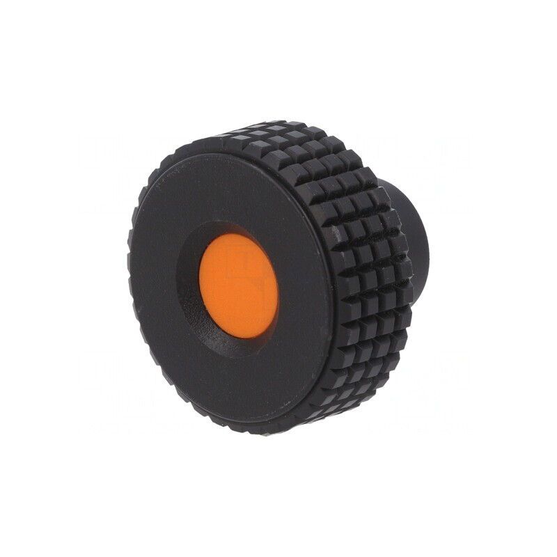 Buton Reglabil Moletat Ø31mm M6 12mm H24mm | Electronic-mag.ro | Componente Electronice