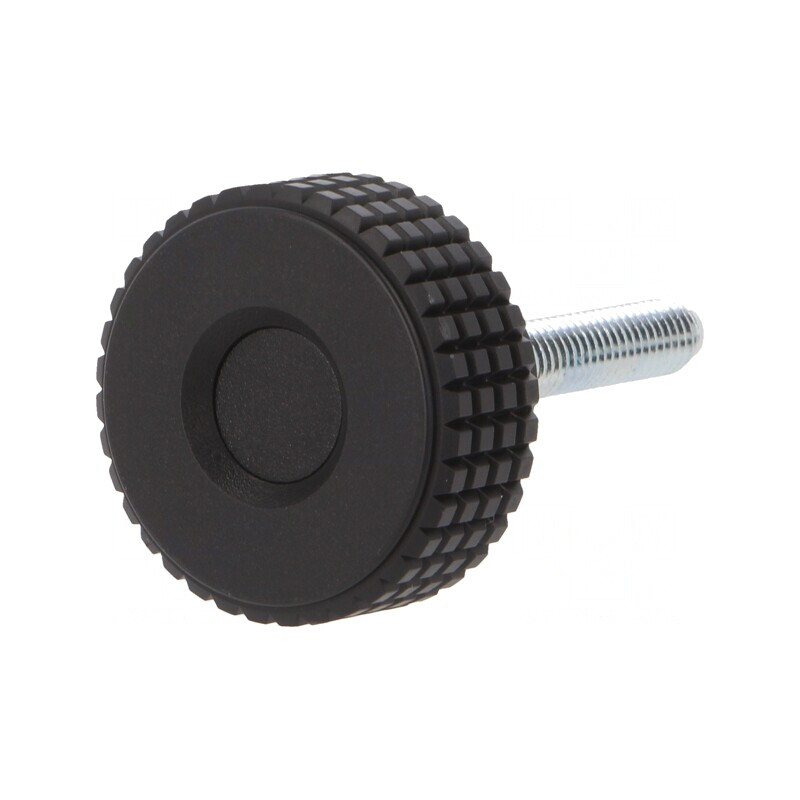 Buton de Reglare M6 Negru 31mm | Electronic-mag.ro | Componente Electronice