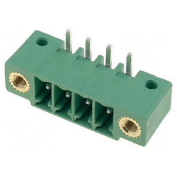 Regletă de Conexiuni Deconectabilă 3,5mm 4 Piste | Electronic-mag.ro | Componente Electronice