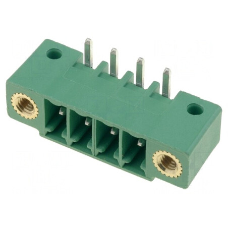 Regletă de Conexiuni Deconectabilă 3,5mm 4 Piste | Electronic-mag.ro | Componente Electronice