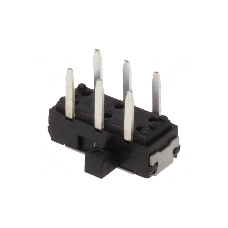 Comutator glisant 2 poziții SP3T 0,3A/6VDC ON-ON-ON PCB THT | Electronic-mag.ro | Componente Electronice Comutator glisant 2 poziții SP3T 0,3A/6VDC ON-ON-ON PCB THT | Electronic-mag.ro | Componente Electronice