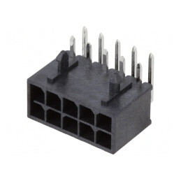 Soclu cablu-plată Micro-Fit 3mm 10 pini cu contacte | Electronic-mag.ro | Componente Electronice