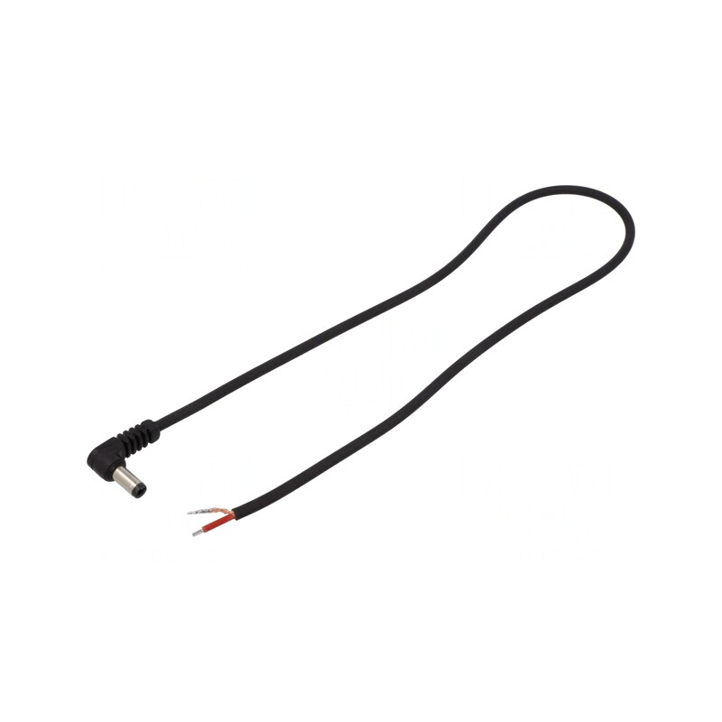 Cablu Electric 1x1mm2 DC 5,5/2,5 Mufă Unghi Negru 0,5m | Electronic-mag.ro | Componente Electronice Cablu Electric 1x1mm2 DC 5,5/2,5 Mufă Unghi Negru 0,5m | Electronic-mag.ro | Componente Electronice