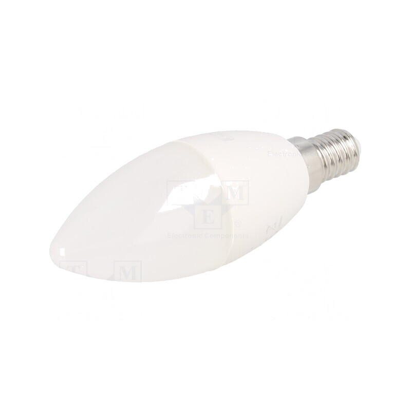 Lampă LED E14 8W 6400K Alb Rece | Electronic-mag.ro | Componente Electronice
