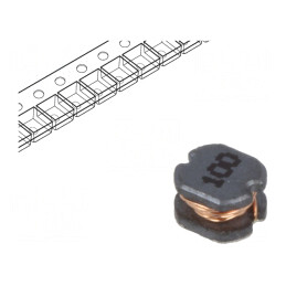 Inductor SMD 10uH 1A 350mΩ