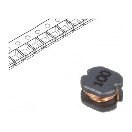 Inductor SMD 10uH 1A 350mΩ | Electronic-mag.ro | Componente Electronice