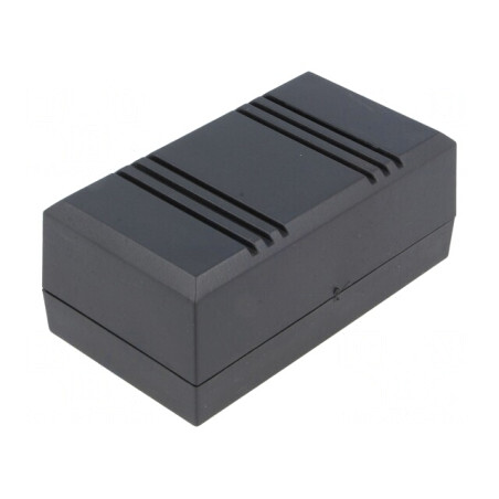 Carcasă universală ABS neagră 56x100x43mm | Electronic-mag.ro | Componente Electronice