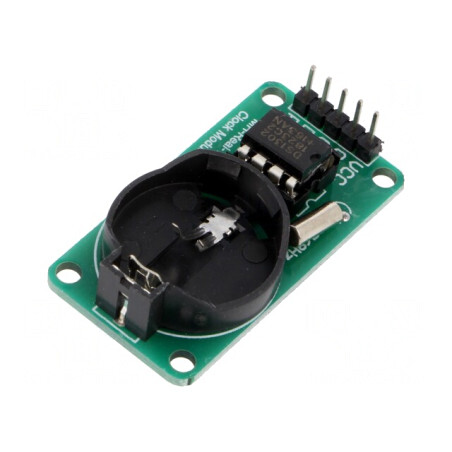 Modul RTC DS1302 cu baterii și pini 3,3-5VDC | Electronic-mag.ro | Componente Electronice