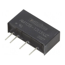 Convertor DC/DC 1W 10.8-13.2V la 3.3V 303mA | Electronic-mag.ro | Componente Electronice
