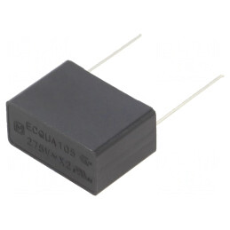 Condensator cu Polipropilenă 1uF THT ±10% | Electronic-mag.ro | Componente Electronice