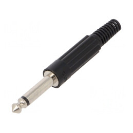 Mufă Jack 6,3mm Mono Albă | Electronic-mag.ro | Componente Electronice