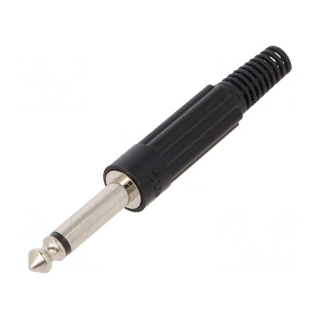 Mufă Jack 6,3mm Mono Albă | Electronic-mag.ro | Componente Electronice