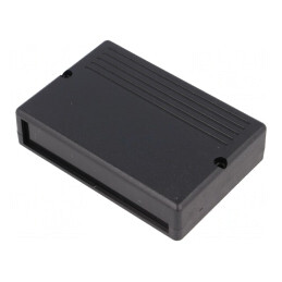Carcasă ABS Neagră cu Panou 90x62x20 mm | Electronic-mag.ro | Componente Electronice