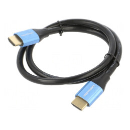 Cablu HDMI 2.0 HDCP 2.2 PVC Negru | Electronic-mag.ro | Componente Electronice