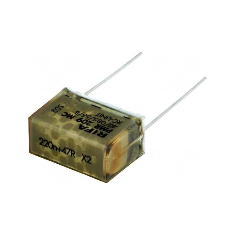 Filtru RC 220nF 47Ω 11,3x16,5x24mm ±20% Raster 20,3mm | Electronic-mag.ro | Componente Electronice