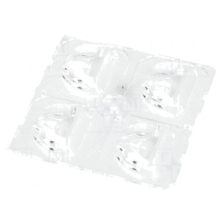 Lentilă LED Pătrată Transparentă 6mm | Electronic-mag.ro | Componente Electronice