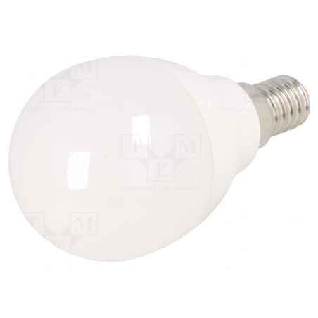 Lampă LED E14 8W 6400K Alb Rece | Electronic-mag.ro | Componente Electronice