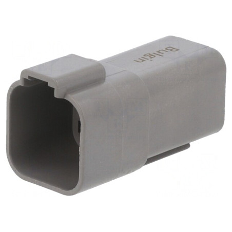 Conector cablu-cablu PX0 6 pini gri IP68 | Electronic-mag.ro | Componente Electronice