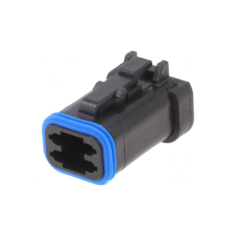 Conector cablu-cablu PX0 mamă 4 pini negru | Electronic-mag.ro | Componente Electronice