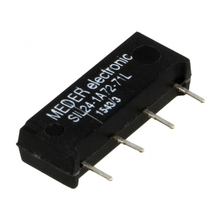 Releu Senzor Reed SPST-NO 24VDC 1,25A 200VDC | Electronic-mag.ro | Componente Electronice