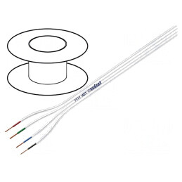 Cablu electric 4x0,5mm2 100m | Electronic-mag.ro | Componente Electronice