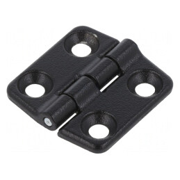 Balama Neagră Aluminiu-Zinc 29x30mm | Electronic-mag.ro | Componente Electronice