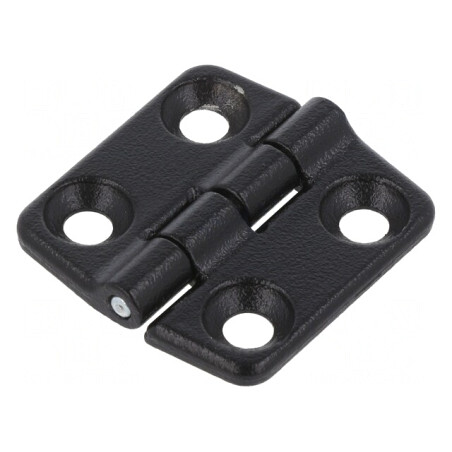 Balama Neagră Aluminiu-Zinc 29x30mm | Electronic-mag.ro | Componente Electronice