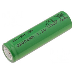 Baterie Reîncărcabilă Ni-MH AA 2200mAh 1,2V | Electronic-mag.ro | Componente Electronice