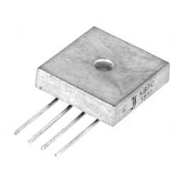 Punte Redresoare Monofazată 400V 25A KBPC | Electronic-mag.ro | Componente Electronice