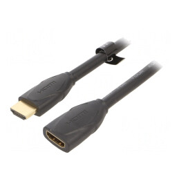 Cablu HDMI 2.0 1m Negru